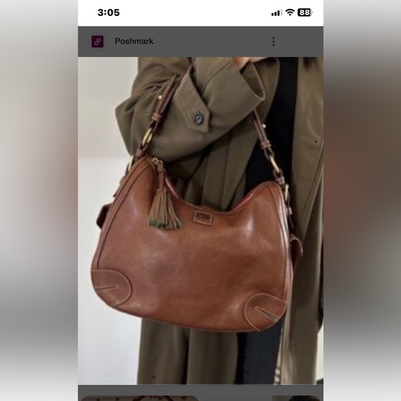 DOONEY BOURKE FLORENTINE HOBO BAG